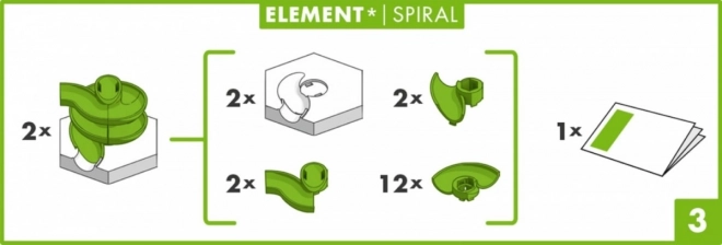 Gravitrax spiralni dodatek