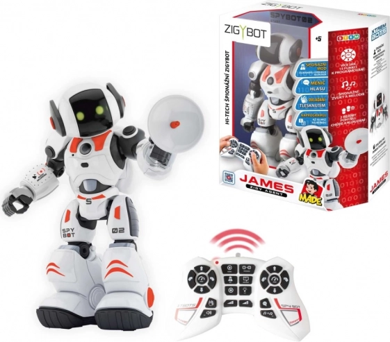 Vohunski robot Zigybot James