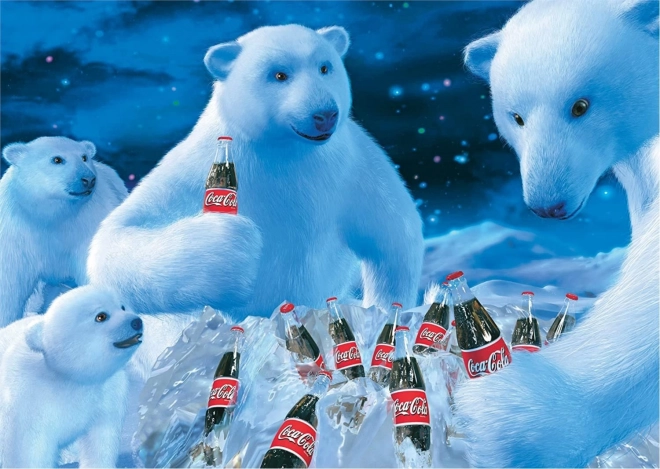 Sestavljanka Coca Cola Polarni medvedi 1000 kosov