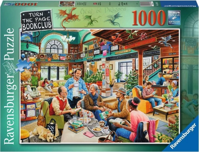 Puzzle Knjižni klub Turn the Page 1000 kosov