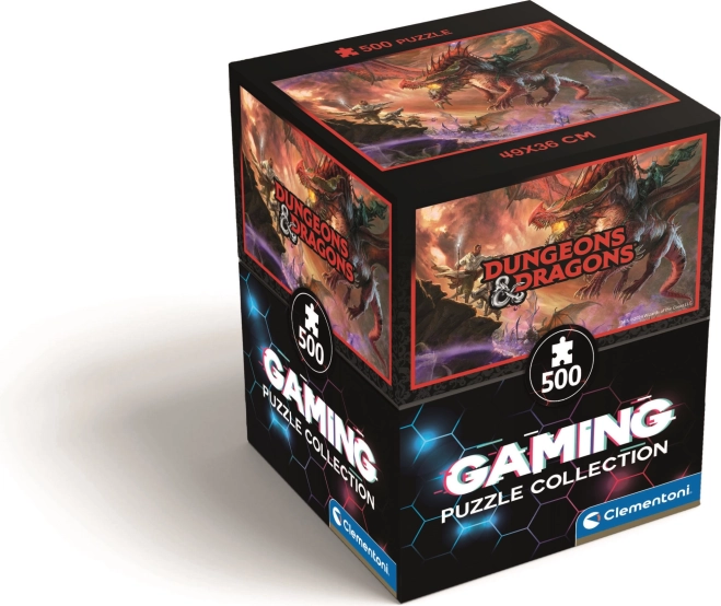 Sestavljanka 500 koščkov Dungeons & Dragons – Kocka od Clementoni