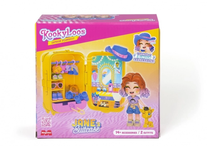 KookyLoos - Jane v kovčku z dodatki