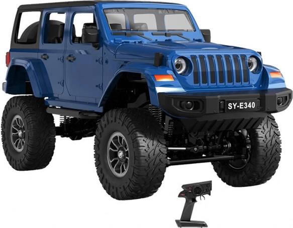 RC avto na daljinsko upravljanje Jeep Crawler Pro 1:14 modro