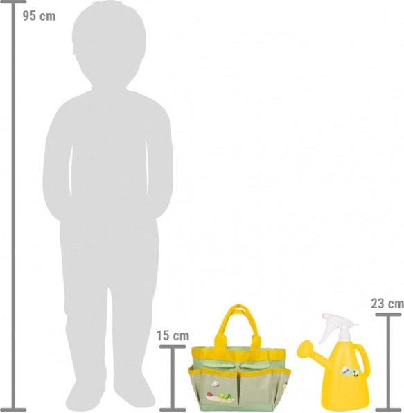 Set vrtnega orodja za otroke v torbi Tiny Garden