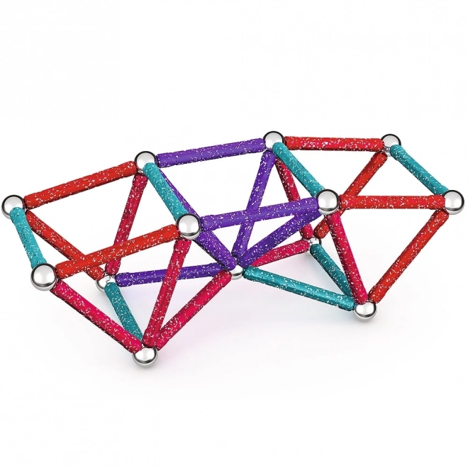 Magnetna sestavljanka GEOMAG Glitter 60 kosov