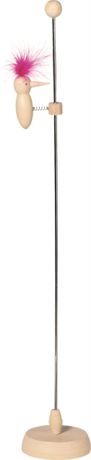 GOKI žolna na palici, lesena igrača 41 cm