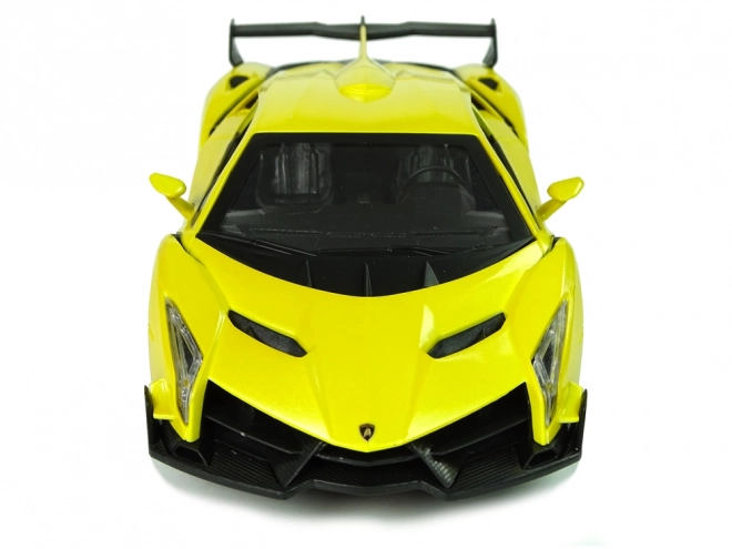 Daljinsko vodeno Lamborghini Veneno Rumena 2.4G daljinsko upravljanje volana Zvočne luči