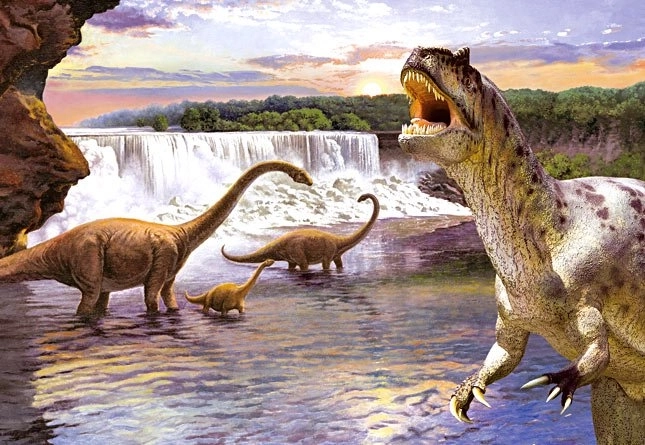 Sestavljanka 260 kosov Diplodocus