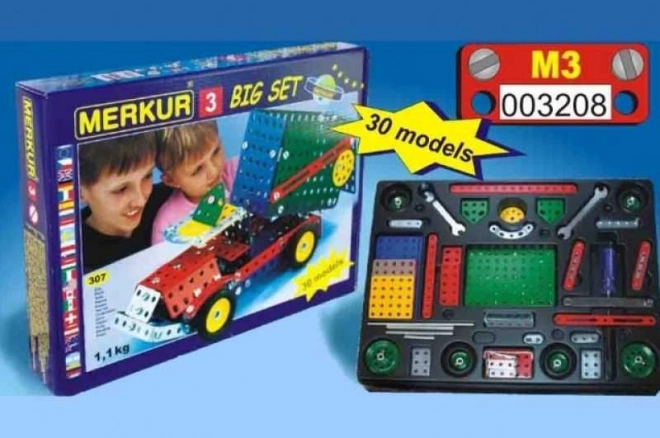 Merkur 3, 30 modelov - 307 delov