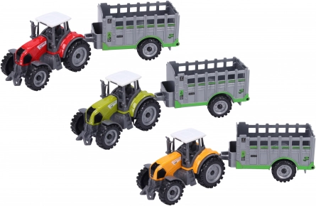 Kovinski traktor z ograjico 19 cm