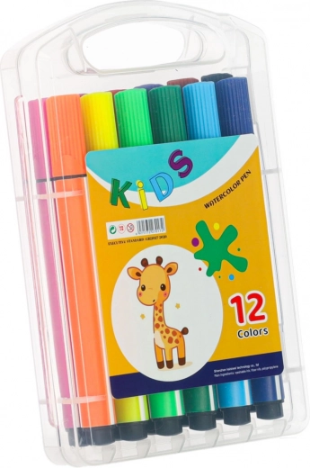 Popoln ustvarjalni komplet, vključno s flomastri