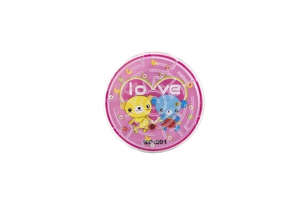 Plastična uganka z kroglico 7cm