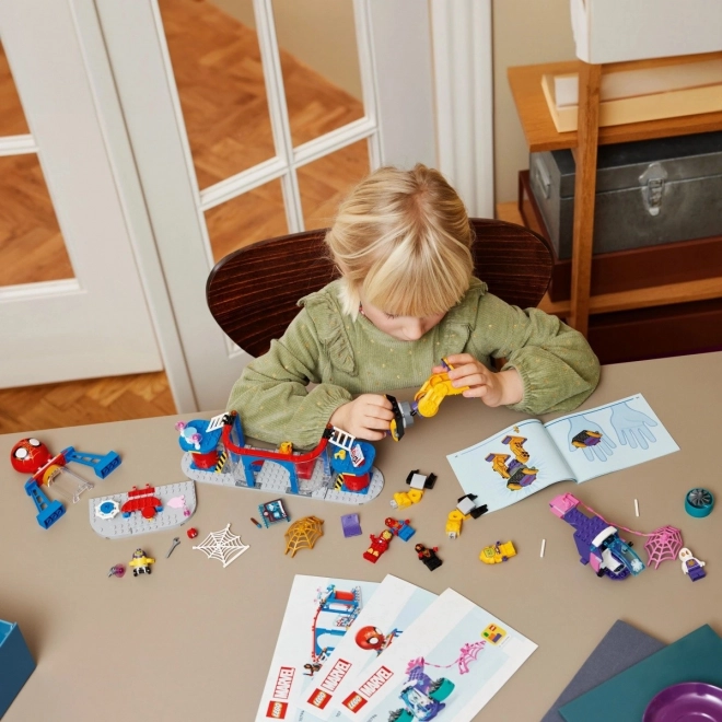LEGO Marvel 10794 Spideyjeva pajkova baza