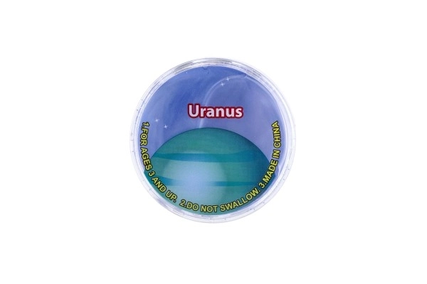 Sliz - hmota planeta sončni sistem 7cm mešanica barv