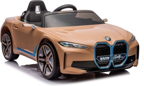 Otroški električni avto BMW I4 zlata 4x4