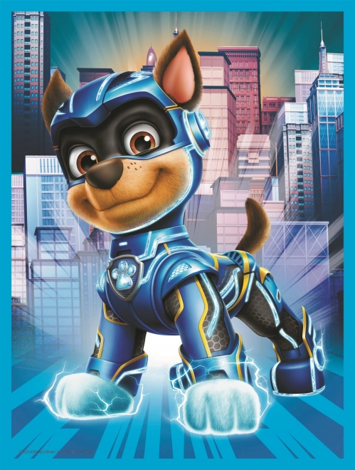 Sestavljanka MAXI dvostranska 2x10 kosov Junaški psi Tačkov patrulja/Paw patrol v škatli 40x27x6cm 24m+