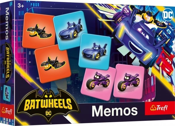 Pexeso Batmanov vozni park Batkolesa