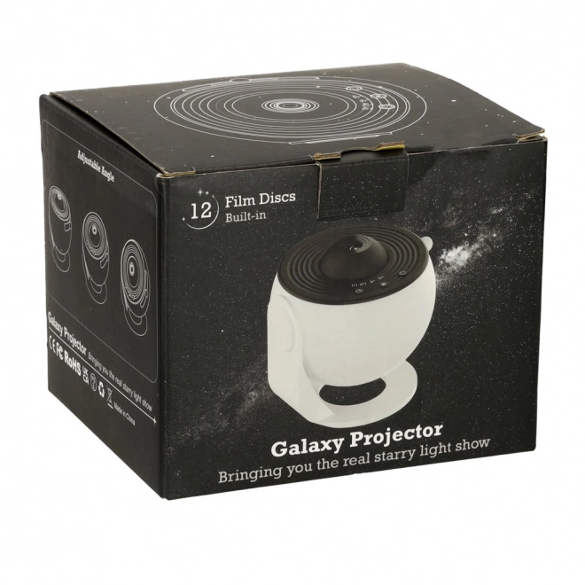 Zvezdni projektor USB LED planetarij 12 diskov