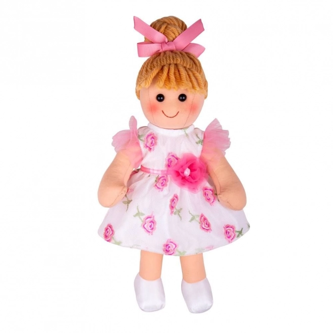 Bigjigs Toys Mehka lutka Megan 34 cm