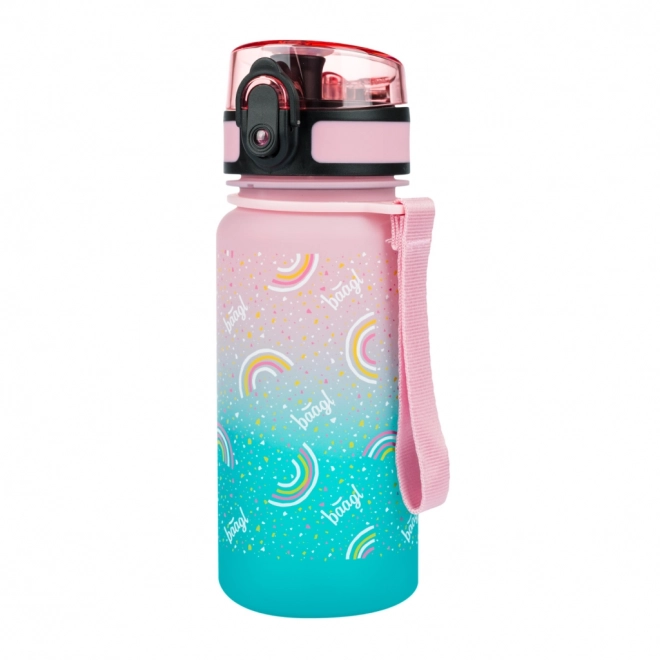 BAAGL Tritan plastenka za pitje Gradient Mavrica 350 ml