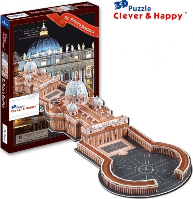 3D sestavljanka Bazilika Sv. Petra Vatikan