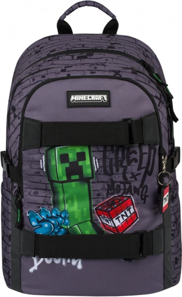 šolski nahrbtnik Baagl Skate Minecraft TNT