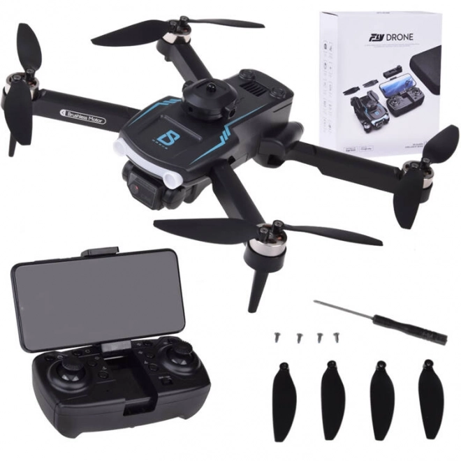 Zložljiv dron s kamero in daljinskim upravljanjem