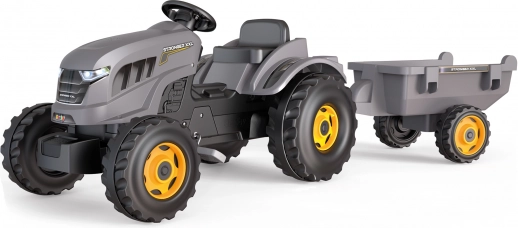 traktor na pedala SMOBY Stronger XXL z odstranljivim priklopnikom