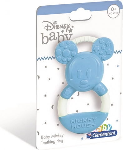 Grizalo Mali MICKEY – mehak senzorični obroček za dojenčke