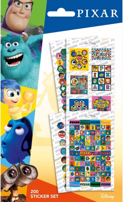 Nalepke PIXAR, set 200 kosov