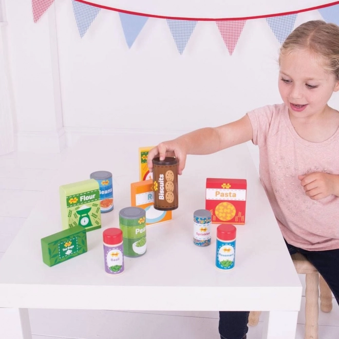 Bigjigs Toys Set trajnih živil