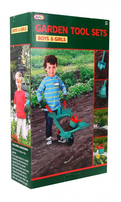 Set orodja s kolesom za majhne vrtove