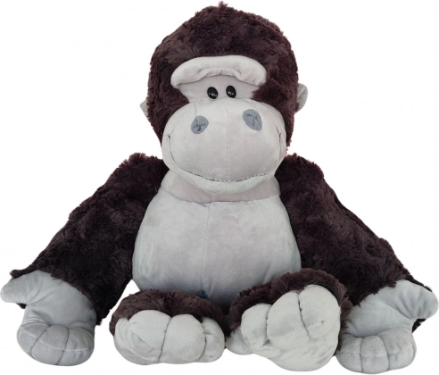 Pluszova plišasta igrača gorila temno siva 22 cm