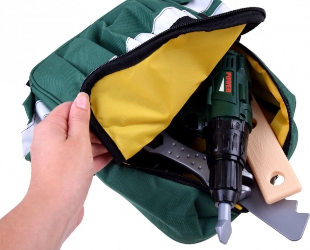 DIY Otroška komplet orodja v nahrbtniku za malega mojstra - 19 kosov