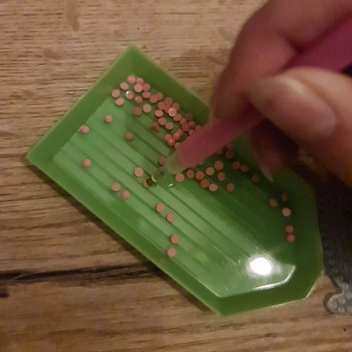Komplet za diamantno slikanje - obeski za ključe