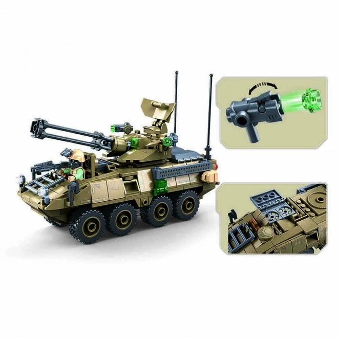 Sluban vojaški tank OEF Stryker ADS