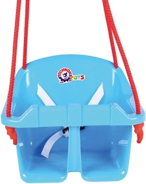 Otroško gugalnico Baby plast – Modra