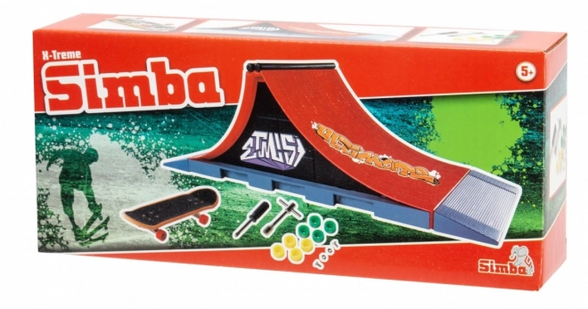 Mini skateboardov set WOT s rampo Utlimate