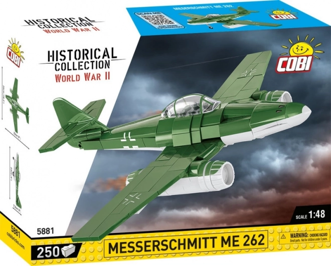 Gradbeni set letala Messerschmitt Me 262 – reaktivni lovec iz 2. svetovne vojne