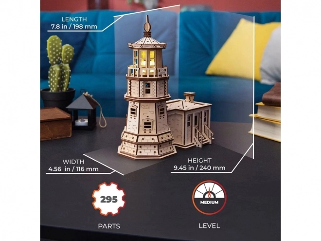 3D lesen mehanski svetilnik Split Rock puzzle