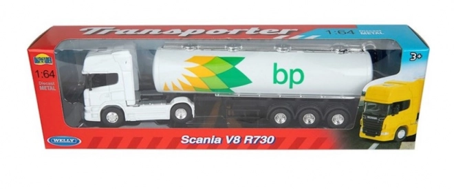Welly tovornjak 1/64 Scania V8 R730 Nafta
