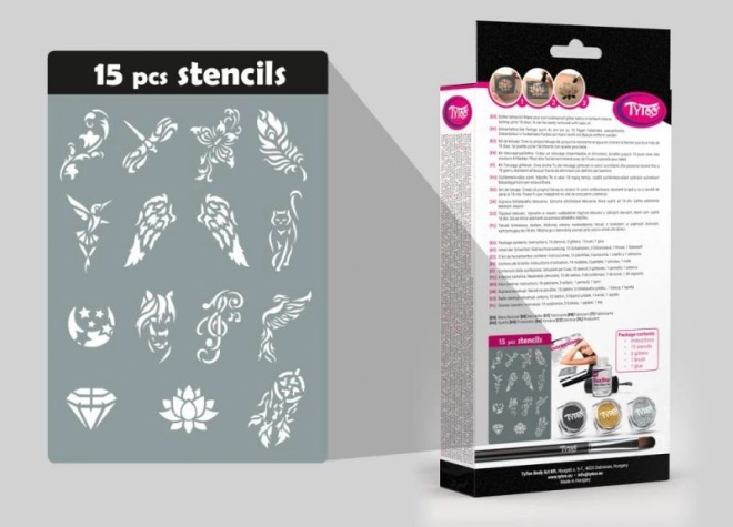 Set bleščečih tetovaž TyToo Shape&Soul