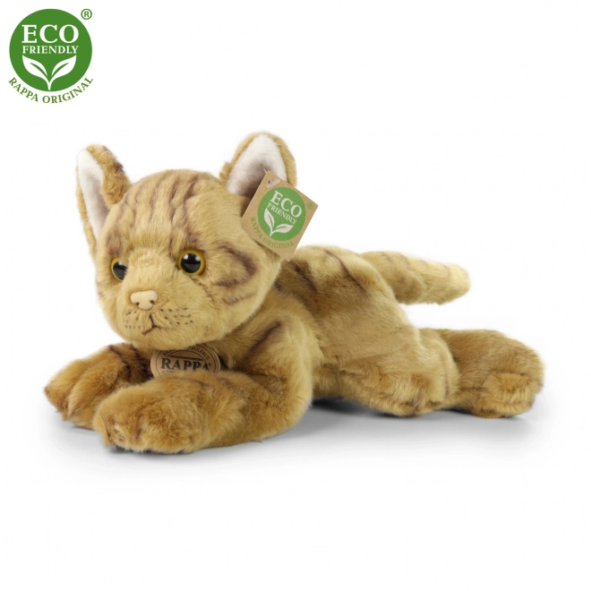 Plišasta mačka ležeča 30 cm ECO-FRIENDLY