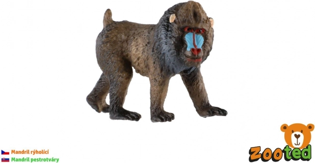 Mandril – plastična figurica 7 cm