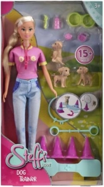 Punčka Steffi Pasja Trenerka