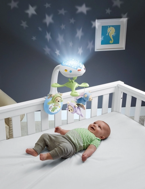 Fisher-Price Vrtiljak nad postelico - metuljčki