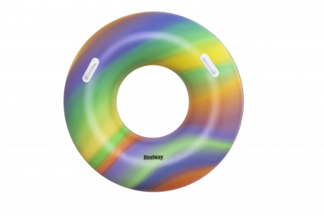 Mavrični plavalni obroč Bestway Rainbow
