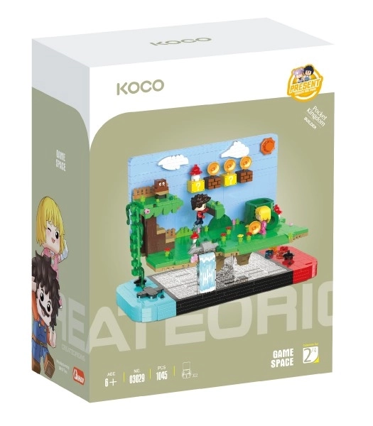 Komplet Videohra KOCO 1045 delov