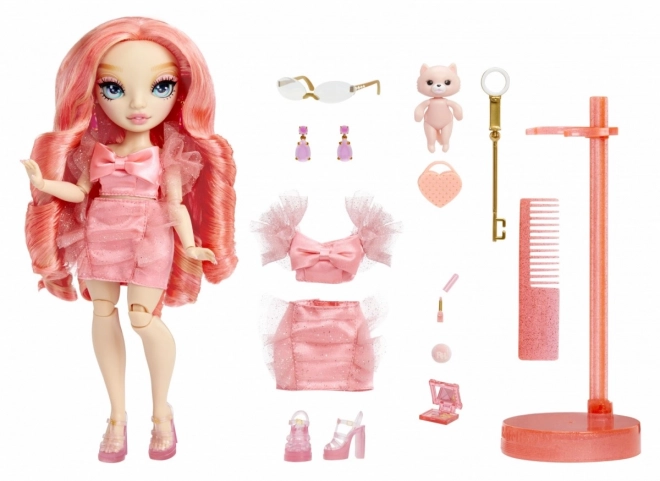 Rainbow High Novi Prijatelji Modna Punčka - Pinkly Paige Pink