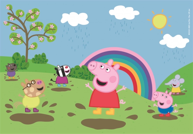 Sestavljanka Prašiček Peppa 2x60 kosov